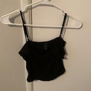 Size large black top